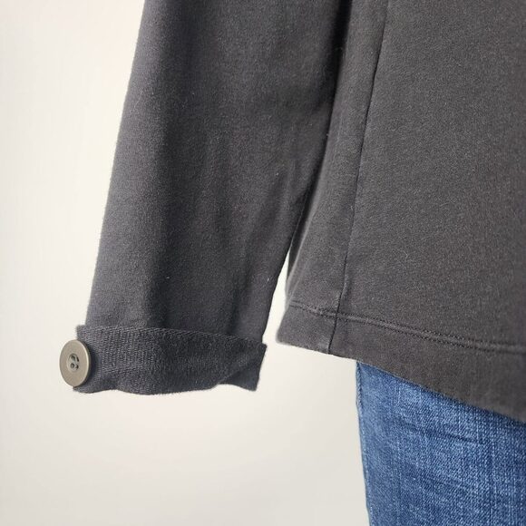 Neon Buddha Black Cotton A-Line Sweatshirt Top Size M - Picture 3 of 8